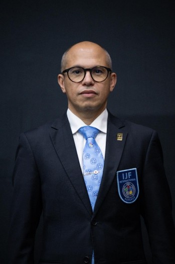 Fotografia de Laedson Lopes Gonçalves da Silva Godoy, coordenador de Arbitragem da CBDV